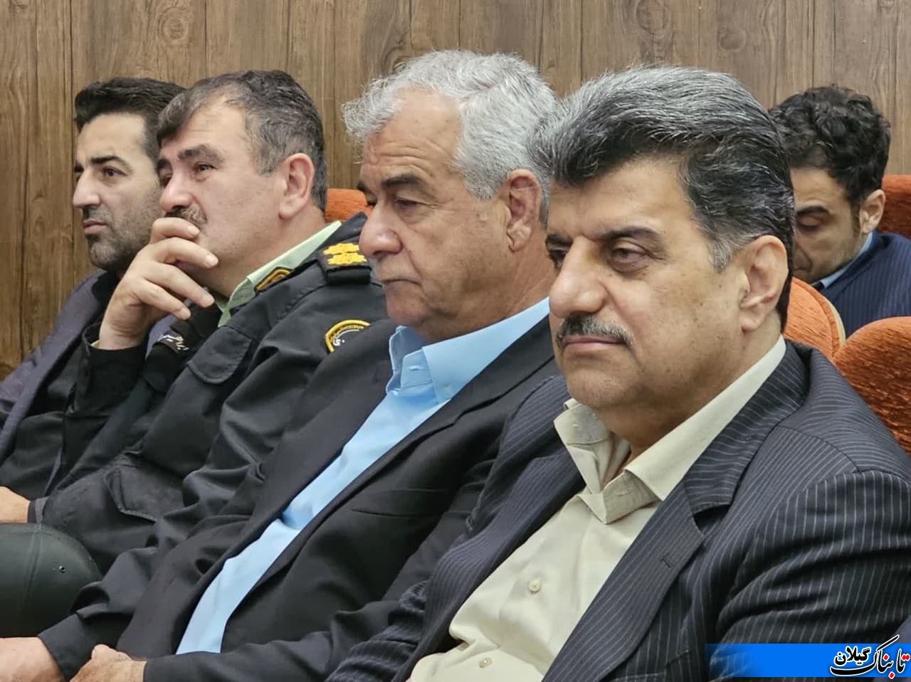گزارش تصویری از مراسم تکریم ومعارفه فرمانده انتظامی جدید شهرستان لنگرود