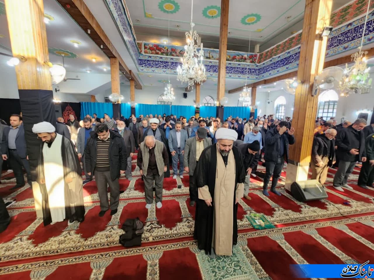 گزارش تصویری از برگزاری نماز جمعه کلاچای با حضور امام جمعه کلاچای  وجمعی از مسوولان شهرستان رودسر
