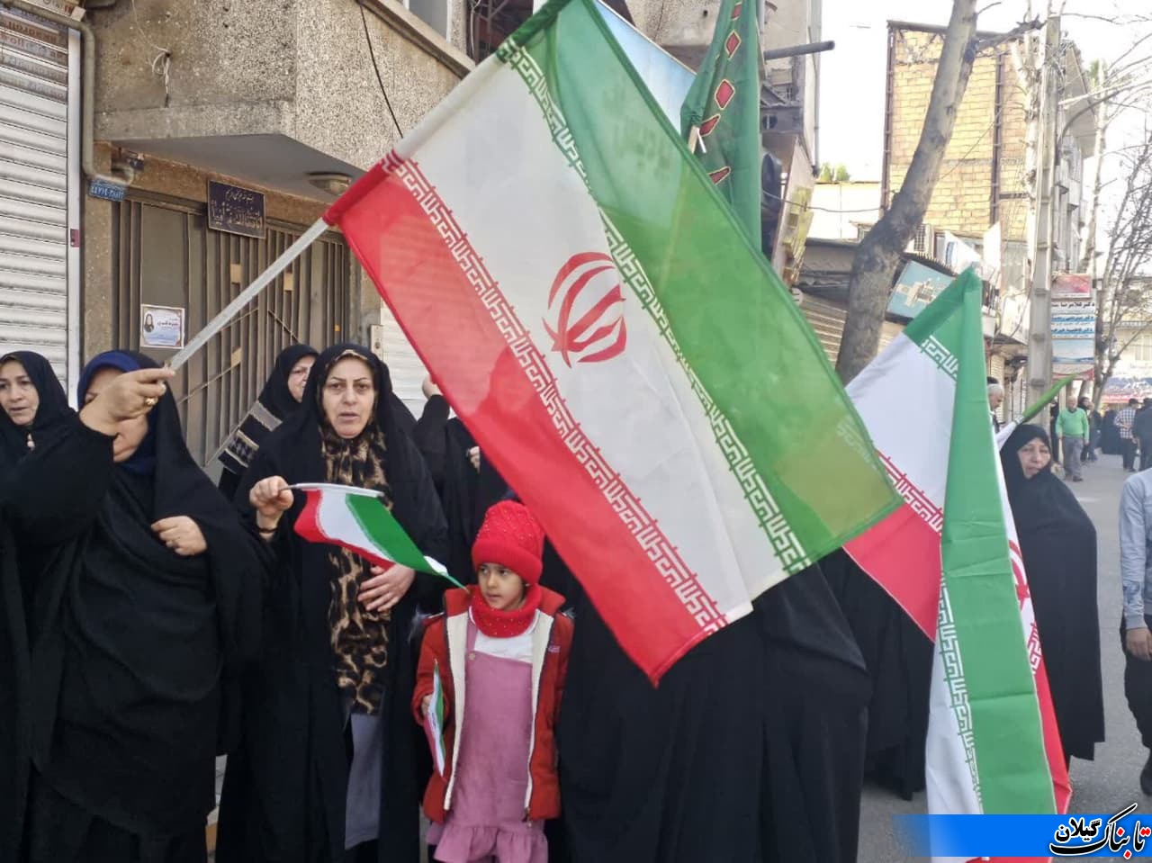 گزارش تصویری از مراسم راهپیمایی ۲۲ بهمن شهرستان لنگرود